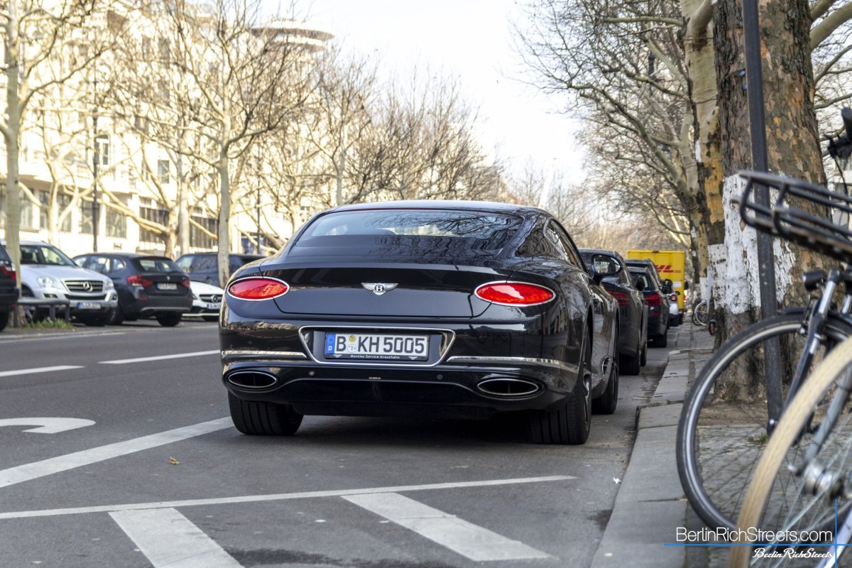Bentley Continental GT (2018) spotted in Berlin — BerlinRichStreets